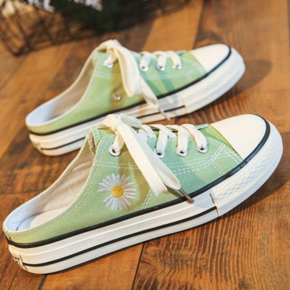 Daisy Mule Slip on Sneakers, Converse Style